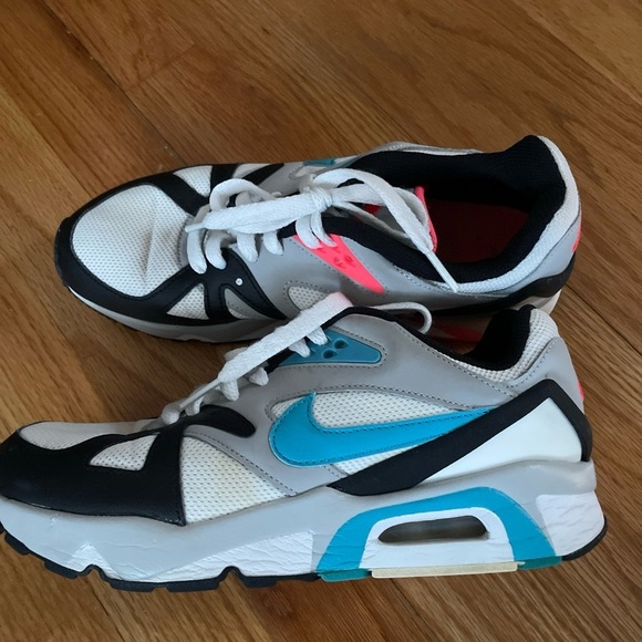 Nike Air Structure GS White Neo Teal YOUTH 5.5 - Picture 2 of 12